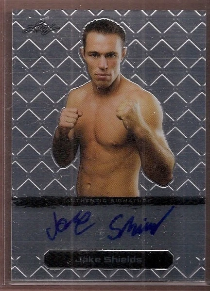 2011 Leaf MMA Metal #BAJS1 Jake Shields Auto MMA  - Image 1 of 1