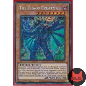 Yugioh The Chaos Creator BLCR-EN070 Secreto Raro 1ª Edición Casi Nuevo - Imagen 1 de 1