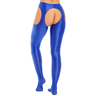 Mujeres Pantimedias Sexy Medias Compresión Lencería Pantalones Deportivos Huecos Nylon Foto 1 de 3