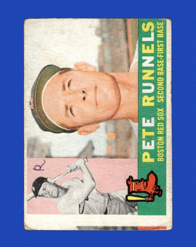 1960 Topps Venezuelan Set-Break # 15 Pete Runnels LOW GRADE (filler) *GMCARDS*