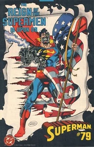 1990s Superman DC Comic Book Art Print Ad / Poster Vintage VTG - Ready to Frame - Picture 1 of 1