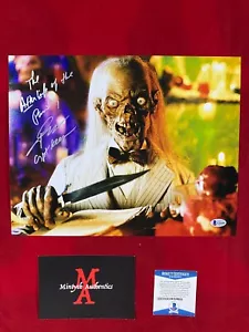 ¡FOTO FIRMADA DE JOHN KASSIR 11x14 AUTOGRAFIADA! ¡CUENTOS DE LA CRIPTA! ¡AUTENTICIDAD BECKETT! - Imagen 1 de 1