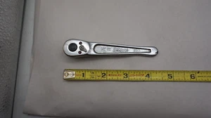 4-1/2" Long Snap-On 1/4" Drive Mini Ratchet Model MV71 Made In USA - Bild 1 von 4