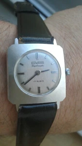 Duward DIPLOMATIC C2-671/2 HAND-WINDING VINTAGE 70´s NOS SWISS WATCH MONTRE UHR - Imagen 1 de 12