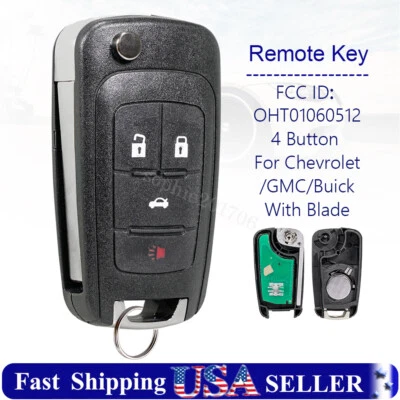 Reemplazo para Chevrolet Camaro 2011-2016 mando a distancia abatible llavero 4B OHT01060512 Foto 1 de 4