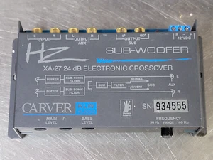 1 Brand New NOS Carver XA-27 Sub-Woofer Electronic Crossover Bass Epicenter KLW - Picture 1 of 4