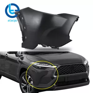 For 2022-2023 Toyota Corolla Cross L/LE Plastic Front Right Side Bumper Cover - Bild 1 von 18