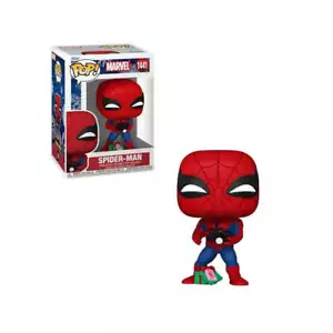 Funko POP! Marvel Holiday Spiderman with Open Gift 1441 - Picture 1 of 1