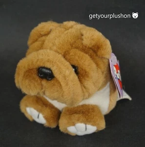 PUFFKINS BOSLEY BULLDOG PLUSH BY SWIBCO - Picture 1 of 2