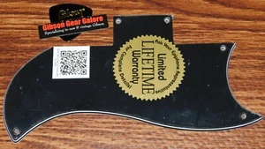 Epiphone SG Pickguard Black G-400 Electric Guitar Parts Gibson Pick Project 4Ply - Picture 1 of 3