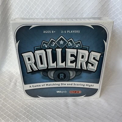 Rollers A Game of Matching Die and Scoring High USAopoly Strategy 2-5 Players  - Image 1 of 4