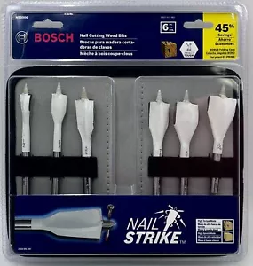 Bosch NS5006 6 pc. Nail Strike Wood-Boring Spade Bit Set - Picture 1 of 1