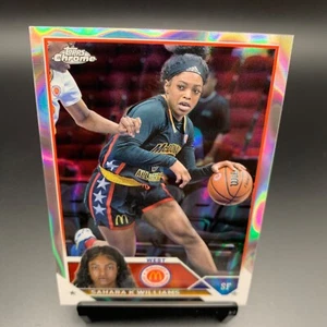 2023 Topps Chrome McDonalds #48 Sahara K Williams Lava Refractor /299 (#190) - Picture 1 of 2