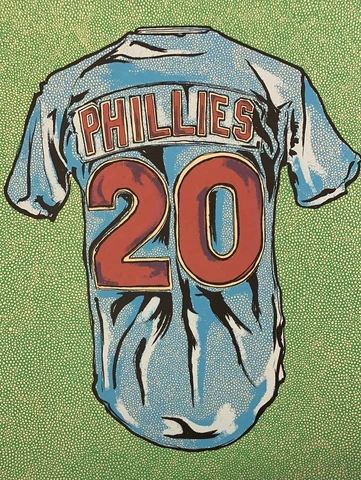Philadelphia Phillies - 2016 Fugscreens Studios poster Mike Schmidt Cover