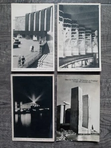 4 Century of Progress International Expo Postcards ELECTRICAL BUILDING GENERAL E - Picture 1 of 6