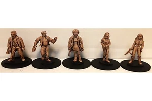 25mm SCI-FI 18 Civilians 4 (5 Figuren) - Bild 1 von 1