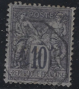 PAR-10-8-3 Paris: Levée except. Oct 1E bureau 3 Pl de la Madeleine sur n°89 - Imagen 1 de 1