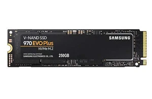 Samsung 970 EVO Plus 250GB PCIe NVMe SSD MLC 3500MB/s 2300MB/s 250K/550KIOPS 150 - Picture 1 of 1