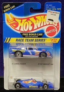RUOTE CALDE 1995 LUMINA STOCKER AND HOT WHEELS 500 RACE TEAM SERIES #1&2 di 4 - Foto 1 di 12