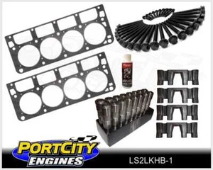 Chev Silverado LS2 6.0L Head Gaskets Head Bolts Genuine GM LS Roller Lifter Kit - Bild 1 von 1