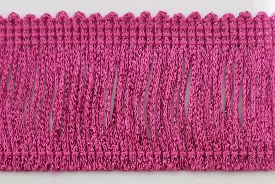 2" Metallic Chainette Fringe - 7 Continuous Yards - Many Color Options! - Image 1 of 1