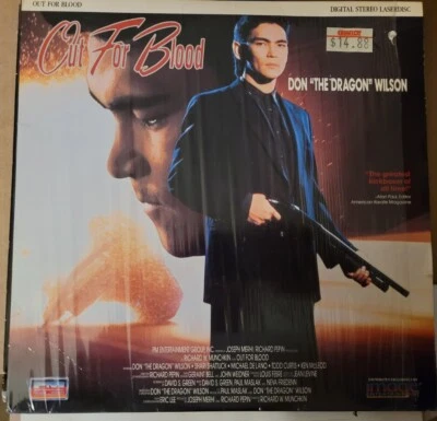 LD OUT FOR BLOOD DON THE DRAGON WILSON LASERDISC RARE  EARLY MELINDA CLARKE - Image 1 of 2