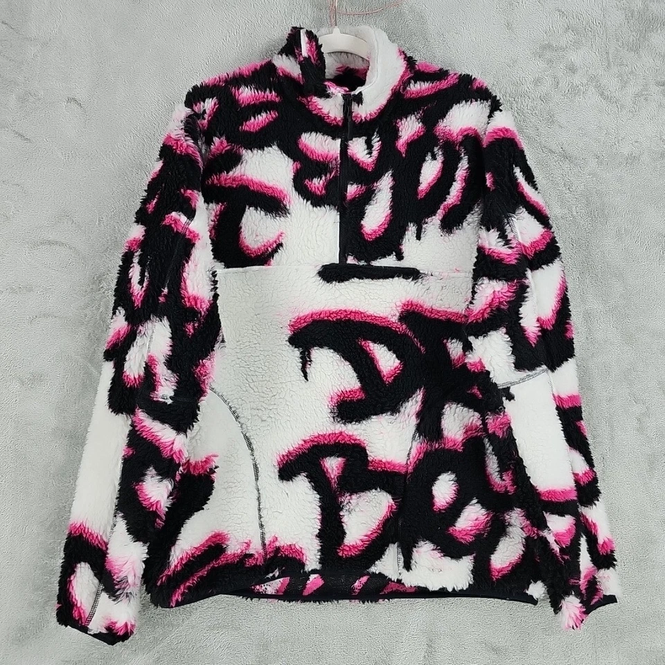 Chaqueta anorak de esquí y nieve para hombre talla S de gran tamaño graffiti sherpa 1/2 cremallera ASOS 4505 Foto 1 de 4