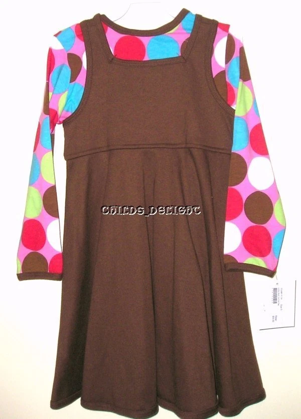 PATSY AIKEN CHEZ AMI GIRLS 2PC JUMPER SZ. 5 NWT ORIGINALLY $75 - Image 1 of 1