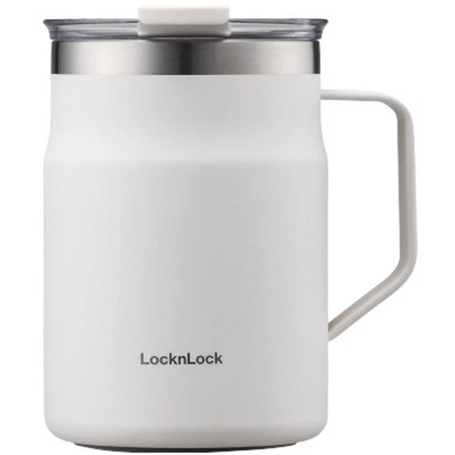 LocknLock Metro Mug Tumbler 475ml, Concrete White Color - Image 1 of 1