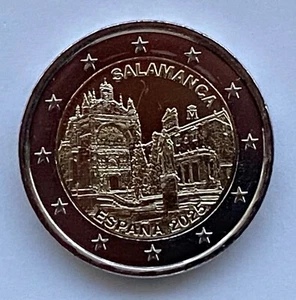 ESPAÑA - 2€ moneda conmemorativa 2025 - Casco Antiguo de Salamanca MONEDA SIN CIRCULAR - Imagen 1 de 2