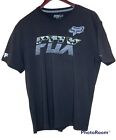 Fox Racing T Shirt Mens L short sleeve black camo logo