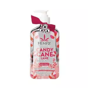 Loción hidratante Hempz Candy Cane Lane Peppermint edición limitada 17 fl oz B20 - Imagen 1 de 4