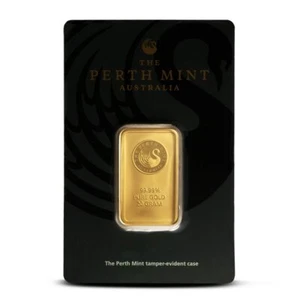 20 Gram Perth Mint Gold Bar (New w/ Assay) - Picture 1 of 2