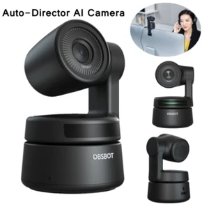 OBSBOT Tiny 2-Axis Gimbal AI-Powered AI Tracking Zoom PTZ Webcam Full HD 1080p
