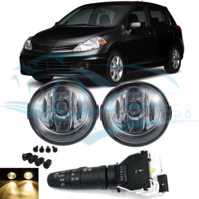 Interruptor de señal de giro de faros y faros antiniebla halógenos para Nissan VERSA 2008-11 b Foto 1 de 4
