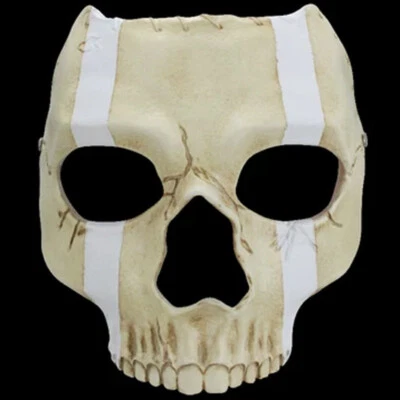 Call of Duty: Warzone 2.0 Ghost Skull Mask Halloween Cosplay Props Resin Masks - Image 1 of 4
