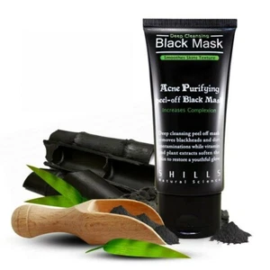 NEW Face Mask Nose Blackhead Acne Pore Deep Remover Clean Peel Off Black Mud - Picture 1 of 3