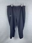 Under Armour Softball Pants Women's L Black Fitted Sports