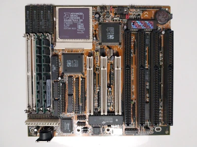 Arstonia/Arstoria AS496 Socket 3 motherboard + AMD DX4 100Mhz (SV8B)+32Mb RAM #2 - Image 1 of 4