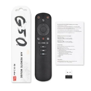 G50S Wireless Fly Air Mouse Gyroscope 2.4G Smart Voice Remote Control for TV Box - Picture 1 of 10