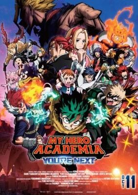 Póster de la serie de anime My Hero Academia You're Next 2024 2024 decoración de arte de pared - a Foto 1 de 4
