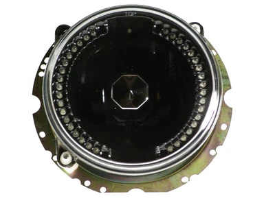 Par de faros FAROS NEGROS REFLECTOR CRISTAL LED 7" para VW Golf Jetta MK1 Foto 1 de 4