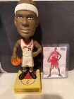 Lebron James Bobble Head and ROOKIE Card 2003 Premium Play Makers/Upper Deck