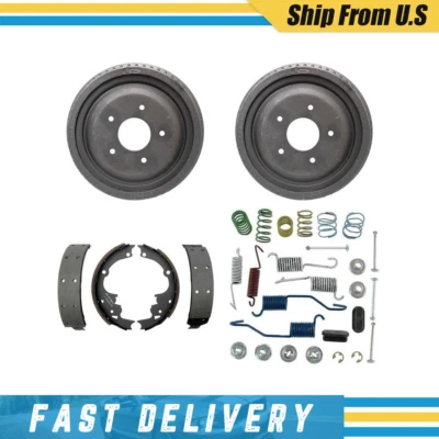 Kit de zapatas de freno de tambores traseros y herrajes para Buick Century 1978-1979 Foto 1 de 4