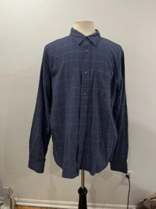 Jack Spade Multicolor Plaid Button-Down Long-Sleeve Flannel Shirt Mens XL - Picture 1 of 7