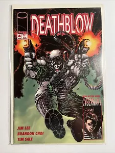 Deathblow #4 Direct Market Edition NEAR NEUWERTIG NM 1994 Image Comics Tasche und Brett - Bild 1 von 5
