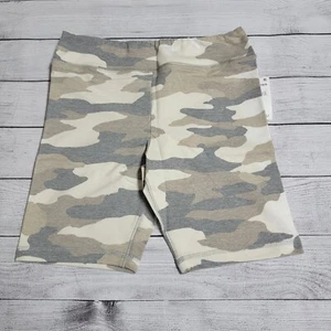 Freshman Kids Camo Print Bike Shorts In Rustic Camo Heather Girls Size L (12/14) - Picture 1 of 6