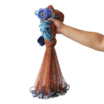 UNBRAND Heavy Duty Fishing Net Bait Easy Throw Hand Cast Strong Tire Trap Line Mesh