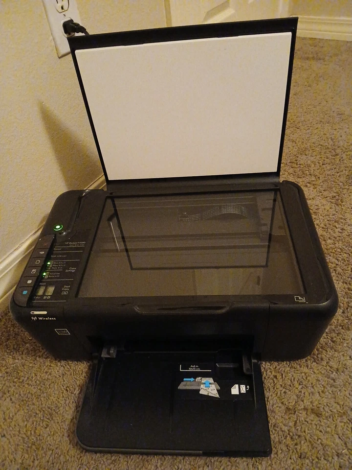 HP Deskjet F4580 All-in-One Tintenstrahldrucker - Bild 1 von 4