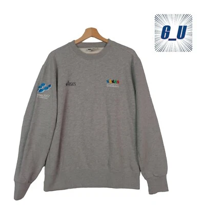RARISSIMA FELPA TORINO 2007 INTERNATIONAL UNIVERSITY SPORTS ASICS SWEATSHIRT L  - Imagen 1 de 4